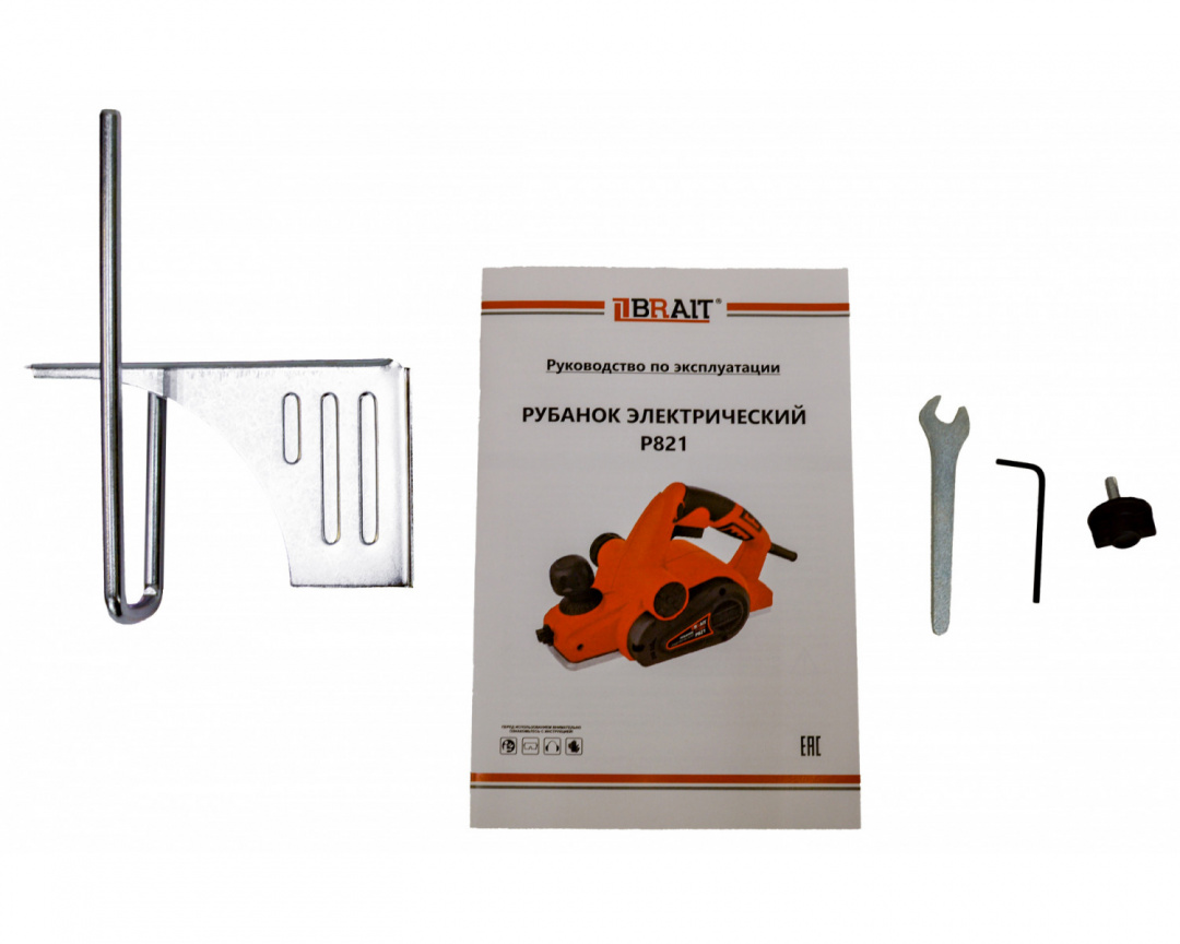 Рубанок BRAIT P820 (650Вт,нож 82*5,7*1,2мм) цена