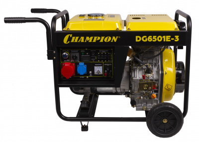 Генератор диз. CHAMPION DG6501E-3 купить