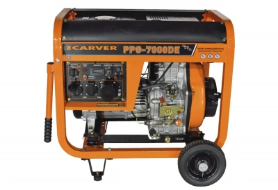 Генератор CARVER PPG - 7000DE дизель купить