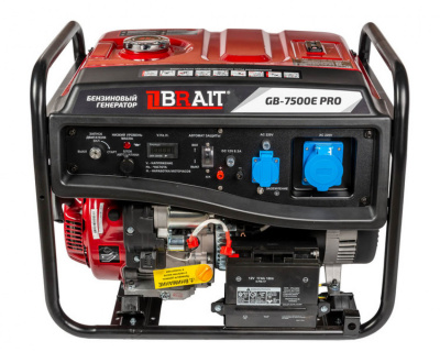 Генератор бензиновый GB-7500E PRO  BRAIT купить
