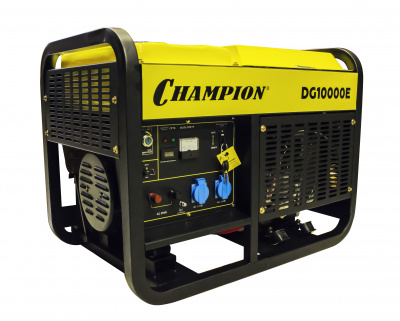 Генератор диз. CHAMPION DG10000E купить